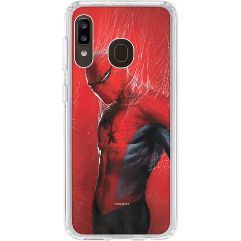 Marvel Spiderman The Amazing Spiderman Galaxy A20 Clear Case